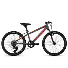 Велосипед Ghost Kato Essential 20", рама one-size, серо-оранжевый, 2021 (арт 74KA1006)